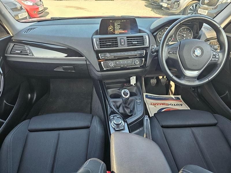 Used BMW 116 Sport Line 2017 Red Hatchback