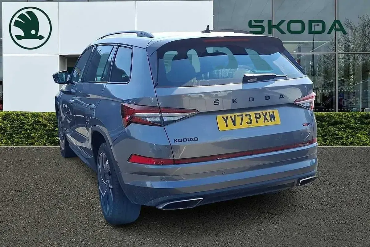 Used Skoda Kodiaq vRS 241 HP (177 kW) 2023 Grey SUV