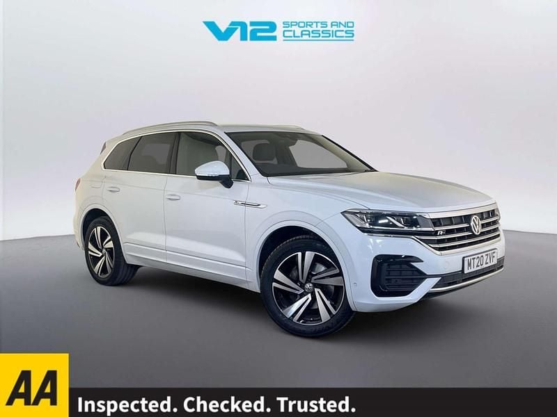 Used VW Touareg R-line 231 HP (169 kW) 2020 White SUV