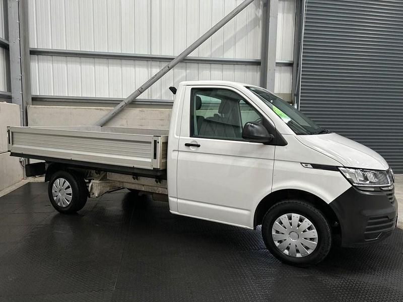 Used VW Transporter 150 HP (110 kW) 2021 White Van