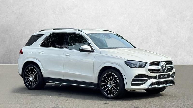 White Used 2022 Mercedes GLE350 AMG Line Premium Estate | £42,950 (Fair price) - Image 1/4
