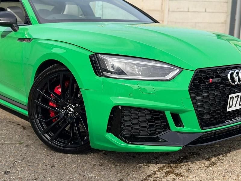 Used Audi RS5 Exclusive 450 HP (330 kW) 2018 Green Coupe