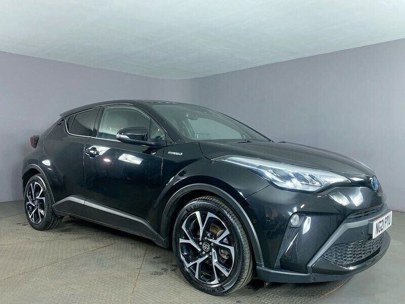 Black Used 2021 Toyota C-HR Design SUV | £16,999 (Good price) - Image 1/4