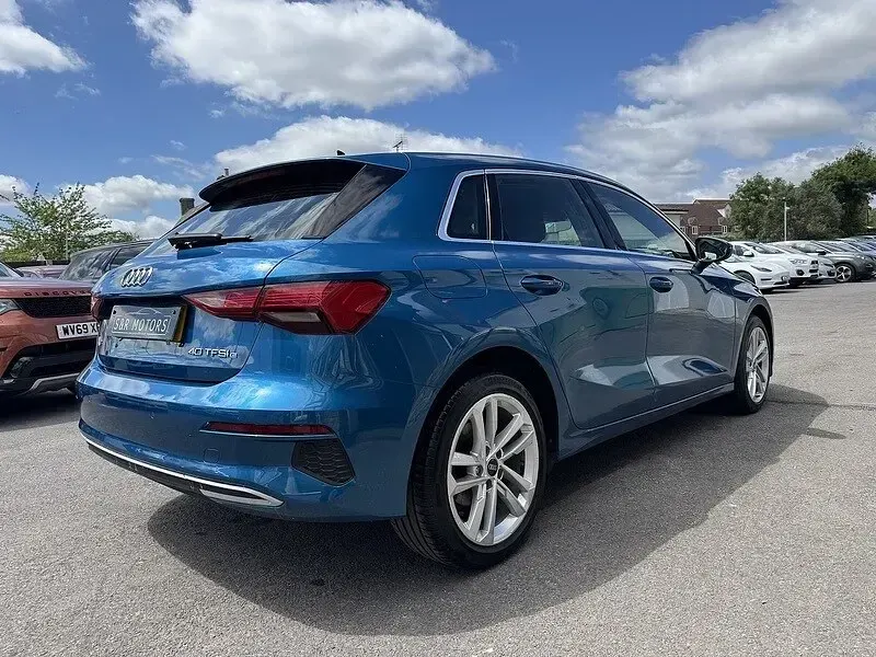 Used Audi A3 e-tron Sport 2021 Blue Hatchback