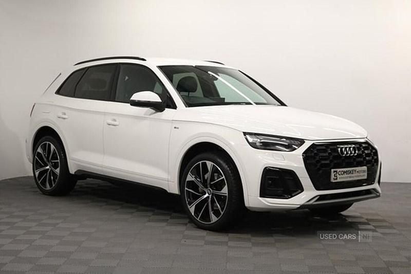 White Used 2023 Audi Q5 S-Line SUV | £34,495 (Fair price) - Image 1/1