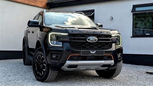 Black Used 2024 Ford Ranger Wildtrack Pickup | £42,990 (Fair price) - Image 1/4