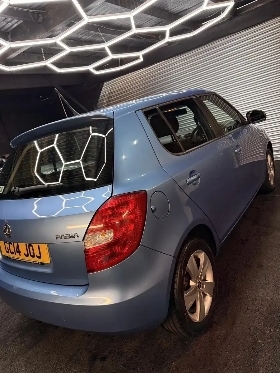 Used Skoda Fabia SE 2014 Blue Hatchback
