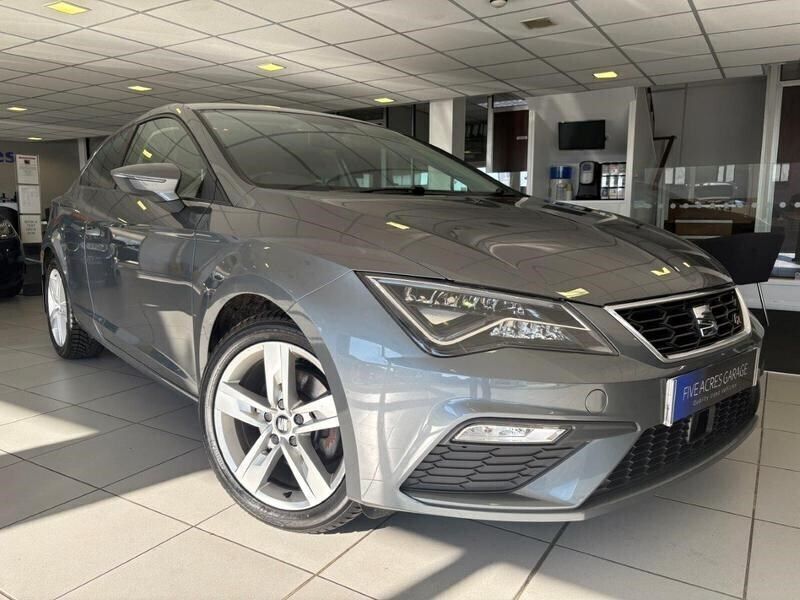 Grey Used 2017 Seat Leon FR Coupe | £9,999 (Fair price) - Image 1/3