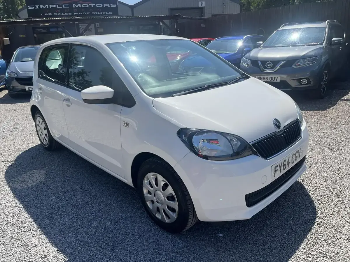 Used Skoda Citigo SE 2014 White Hatchback