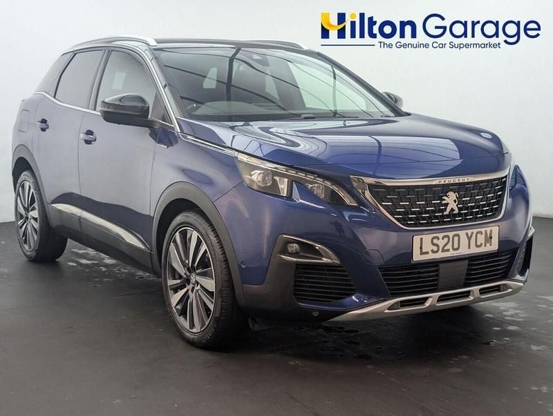 Blue Used 2020 Peugeot 3008 Premium Hatchback | £15,050 (Good price) - Image 1/4