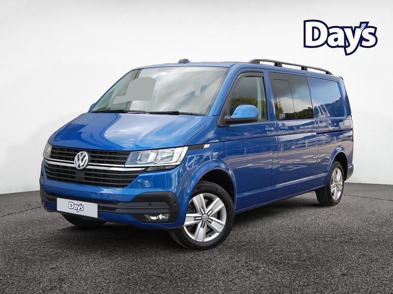 Blue Used 2024 VW Transporter Highline Van | £41,000 (Good price) - Image 1/4