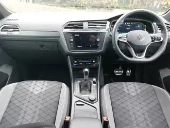 Used VW Tiguan R-line 150 HP (110 kW) 2021 Blue SUV