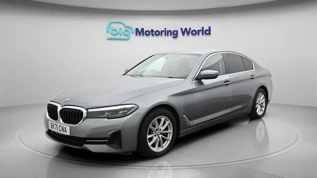 Used BMW 520 184 HP (135 kW) 2021 Blue Sedan