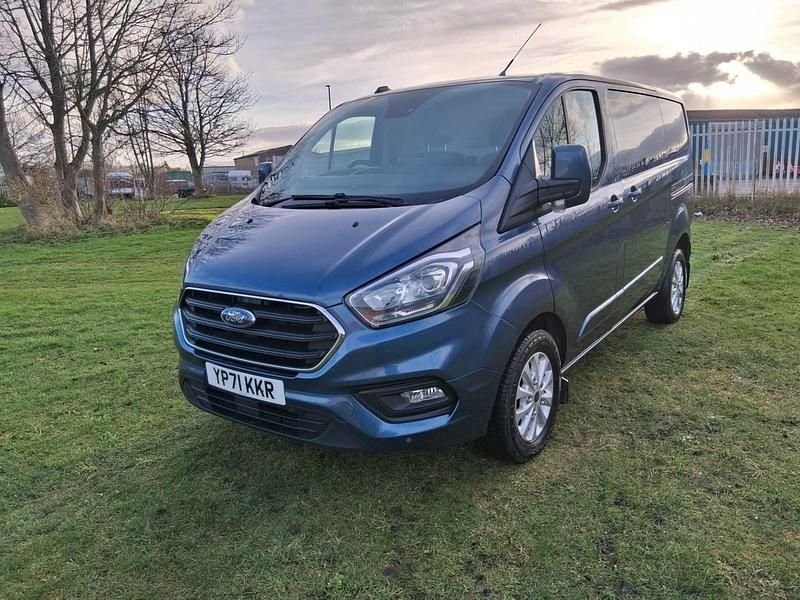Used Ford Transit Custom Limited 130 HP (95 kW) 2021 Blue Van
