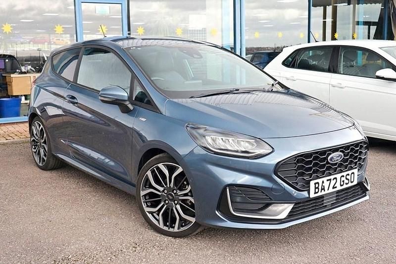 Used Ford Fiesta ST-Line 2022 Blue Hatchback