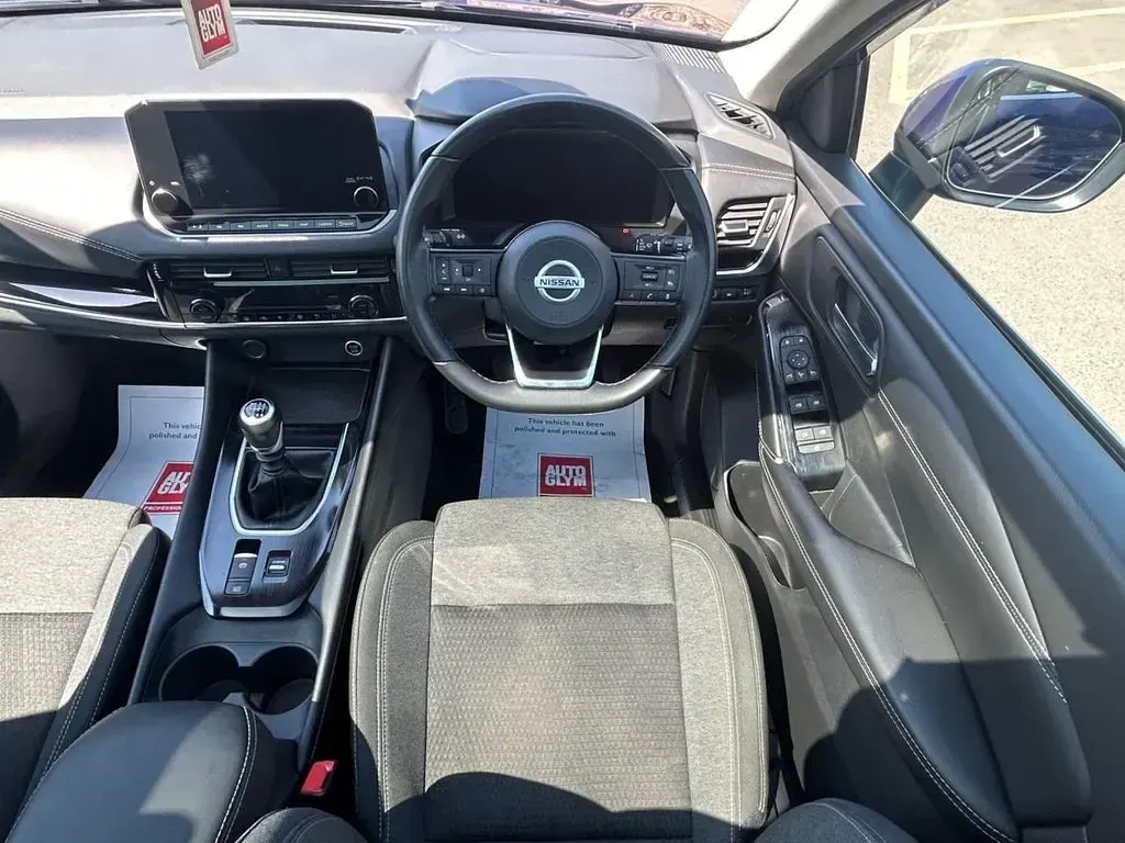 Used Nissan Qashqai N-Connecta 140 HP (102 kW) 2021 Blue SUV