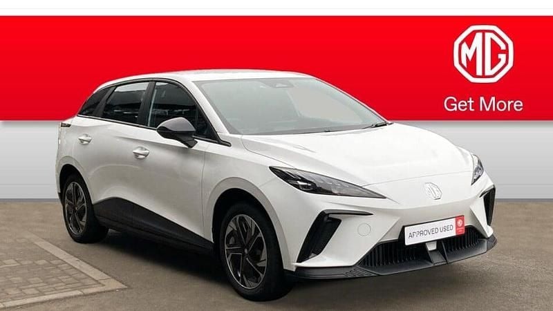 White Used 2023 MG MG4 EV SE Hatchback | £16,018 (Fair price) - Image 1/3