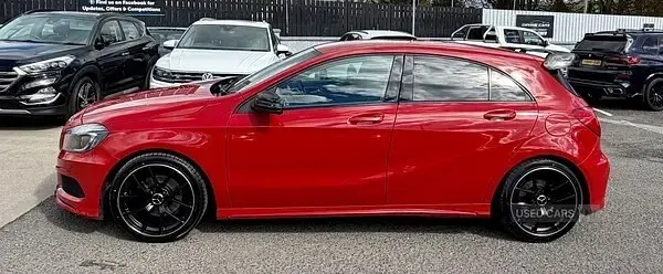 Używany Mercedes A200 AMG 136 KM (100 kW) 2014 Czerwony Hatchback