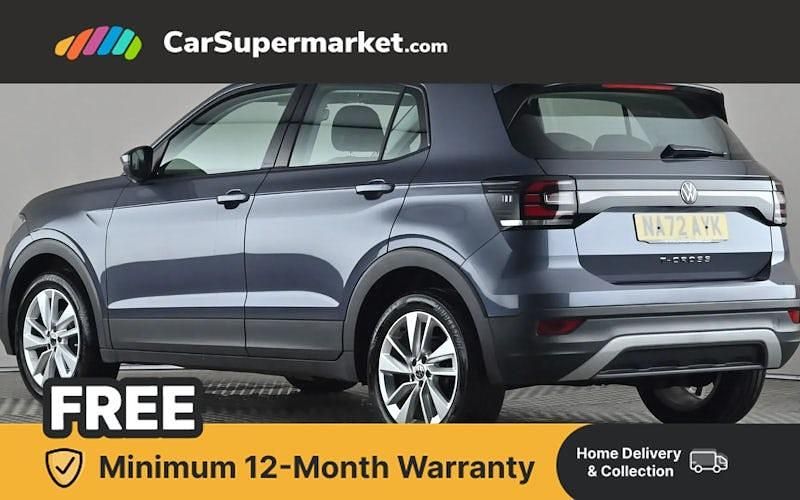 Used VW T-Cross SE 95 HP (69 kW) 2022 Grey SUV