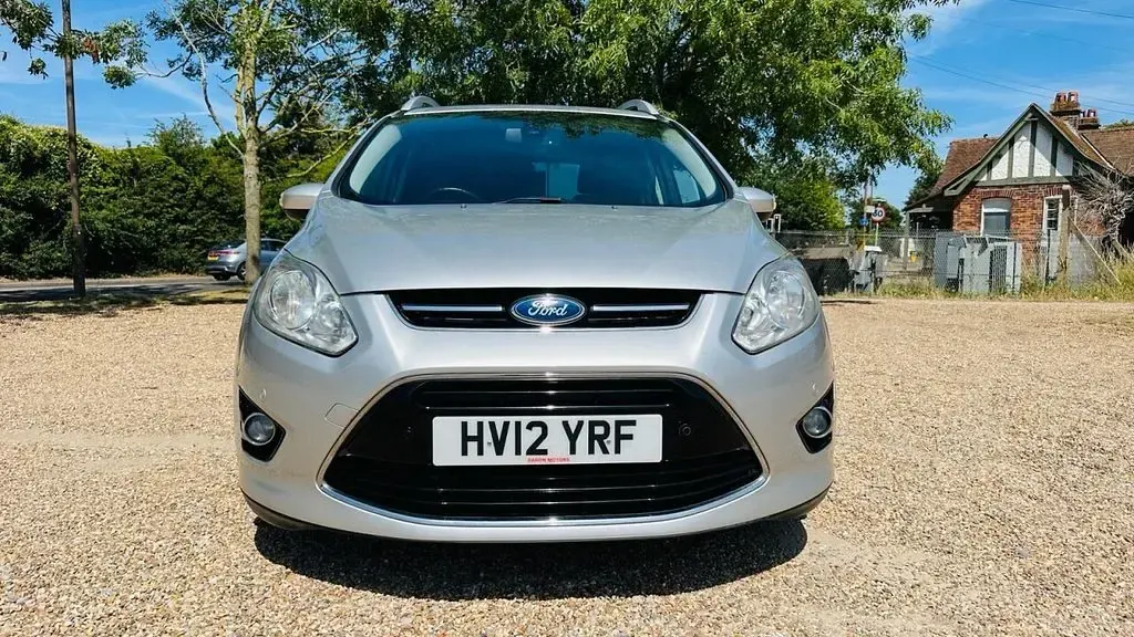 Used Ford Grand C-Max Titanium 140 HP (102 kW) 2012 Silver MPV