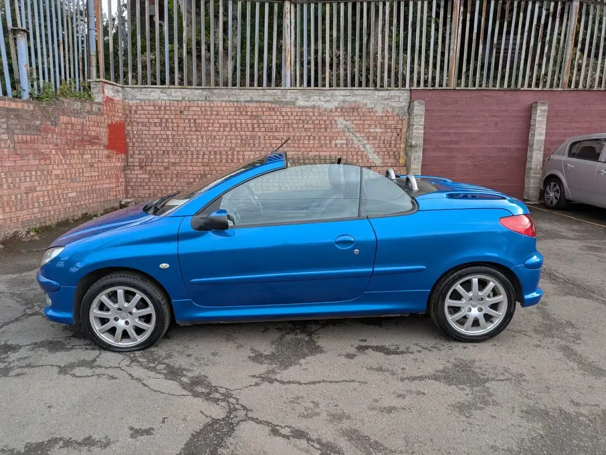 Used Peugeot 206 Allure 2007 Blue Cabriolet
