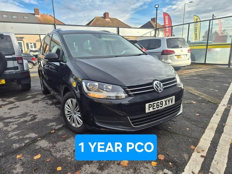 Black Used 2019 VW Sharan SE MPV | £14,500 (Fair price) - Image 1/4