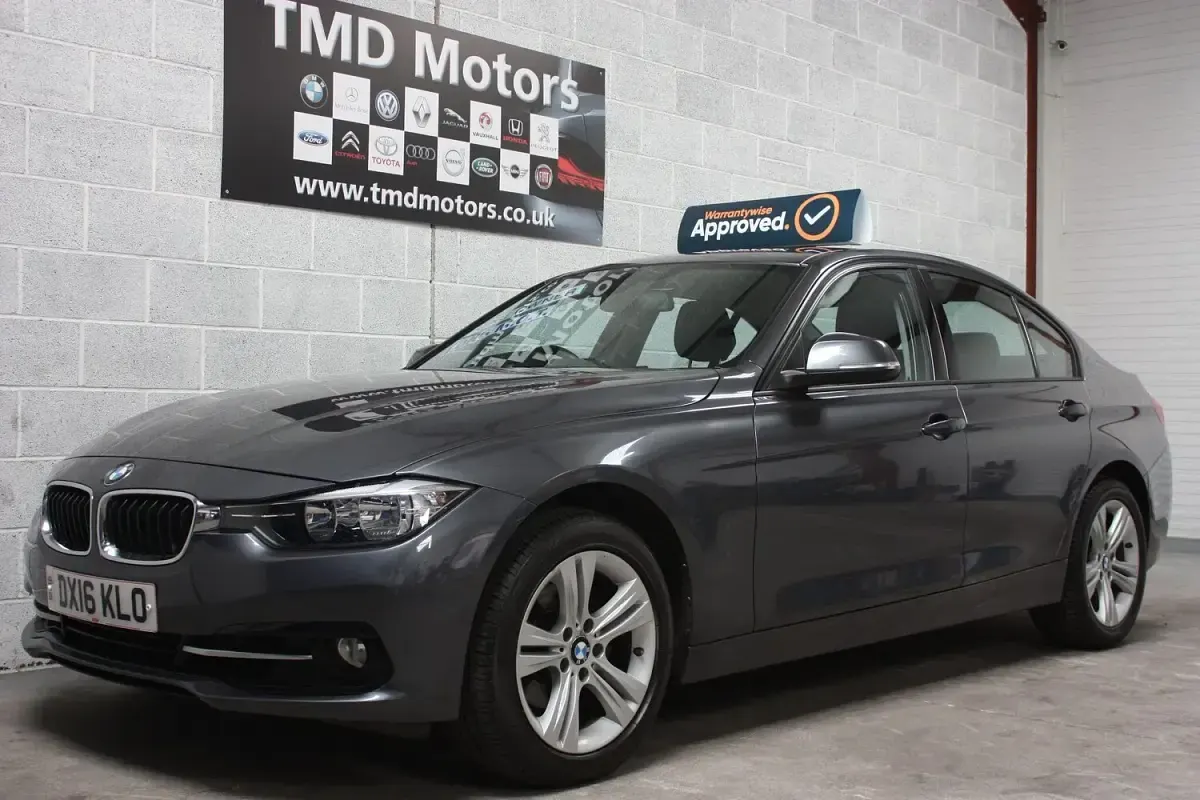 Used BMW 320 Sport Line 184 HP (135 kW) 2016 Grey Sedan