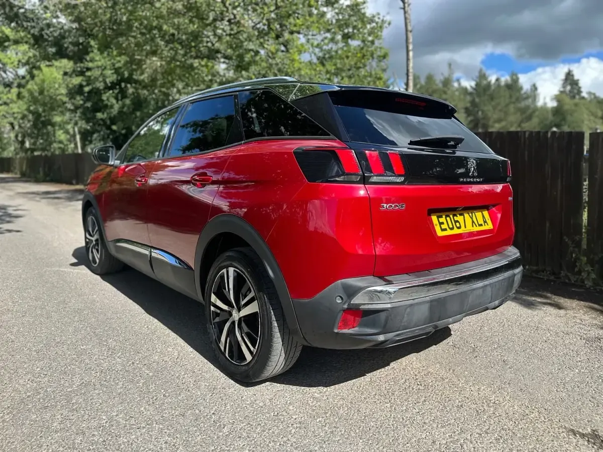 Used Peugeot 3008 Allure 2017 Red SUV