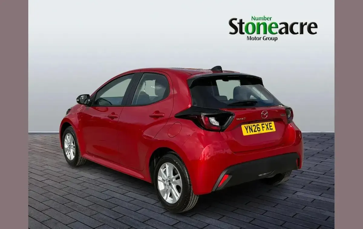 Nowe Mazda 2 Center-Line 116 KM (85 kW) 2026 Czerwony Hatchback