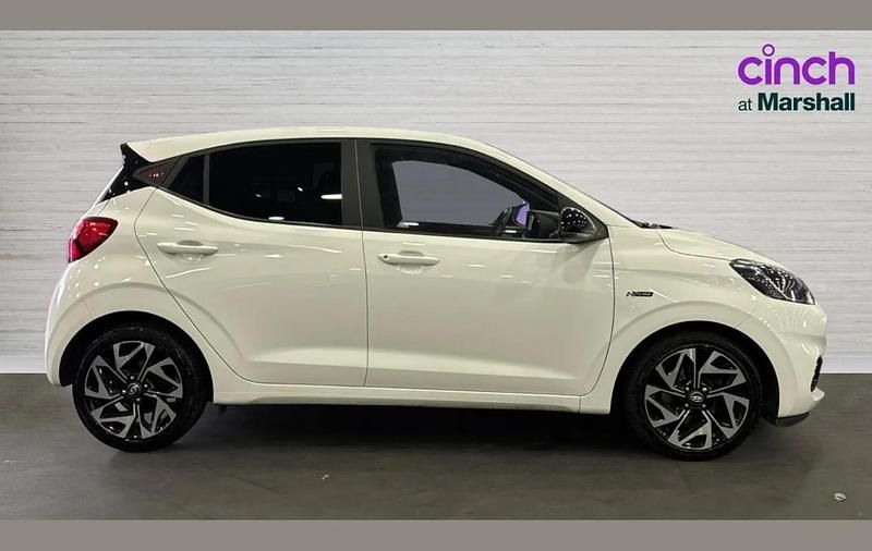 Used Hyundai i10 N Line 100 HP (73 kW) 2021 White Hatchback