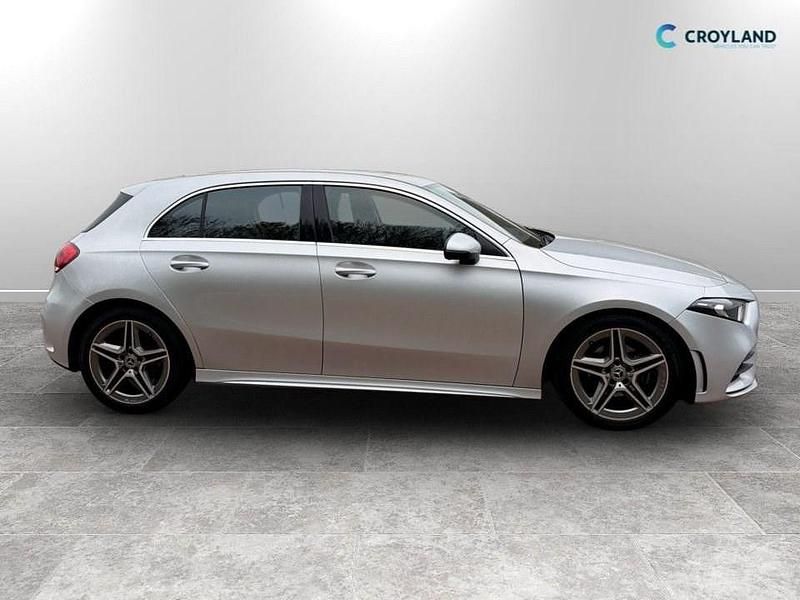 Used Mercedes A200 AMG line 163 HP (119 kW) 2019 Silver Hatchback