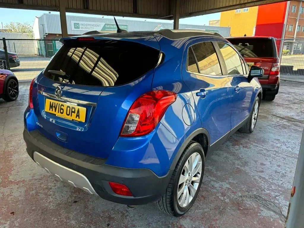 Used Vauxhall Mokka S 115 HP (84 kW) 2016 Blue SUV