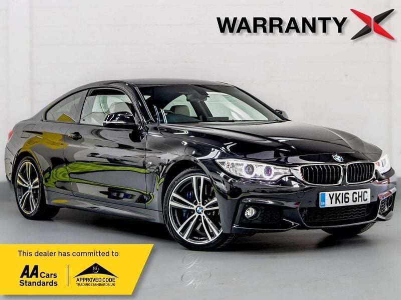 Black Used 2016 BMW 430 M Sport Coupe | £14,450 (Fair price) - Image 1/4