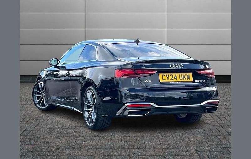Used Audi A5 S-Line 147 HP (108 kW) 2024 Black Coupe