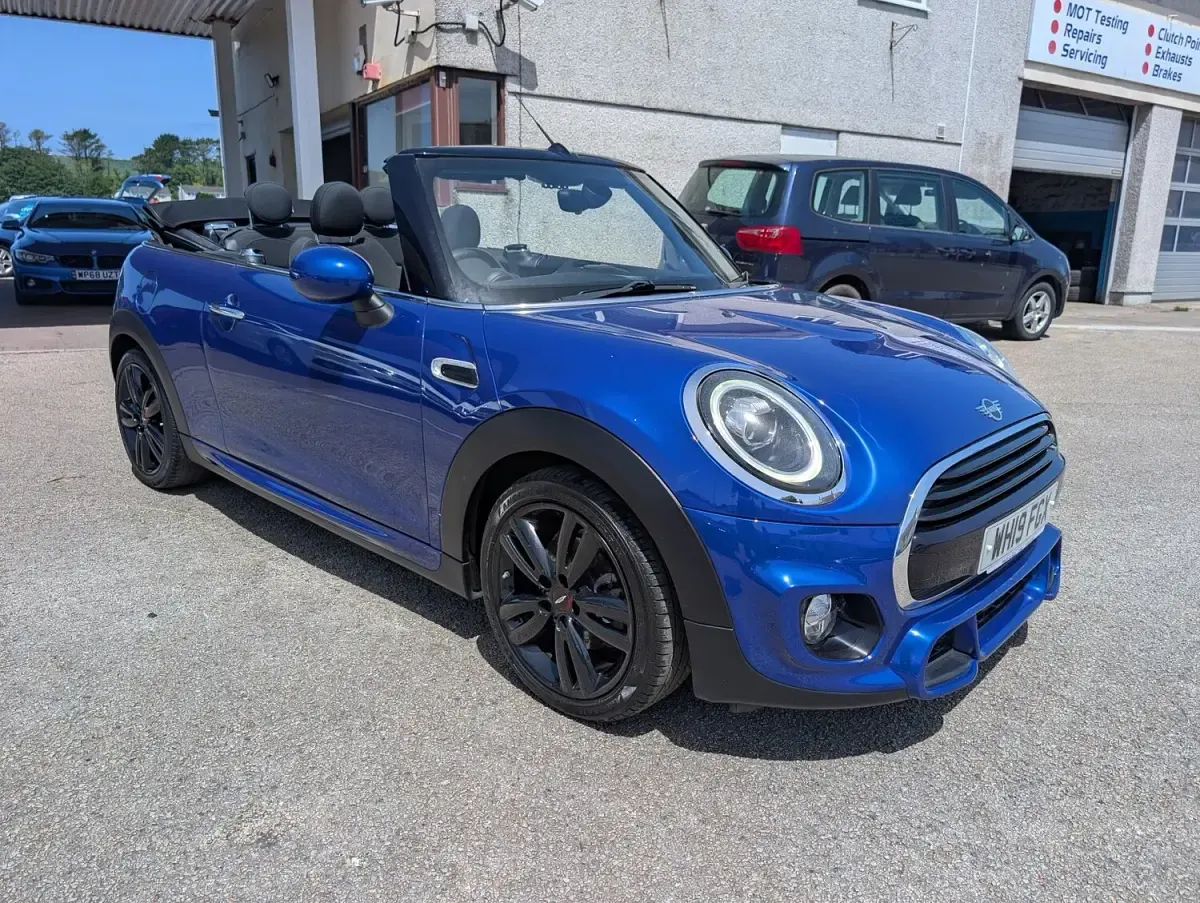 Used Mini Cooper Cabriolet Sport 2019 Blue Cabriolet