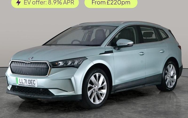 Used Skoda Enyaq iV ecoSuite 131 kW (179 HP) 2021 Silver SUV