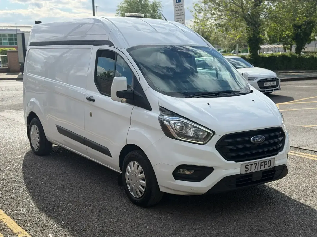 Begagnad Ford Transit Custom Trend 130 HK (95 kW) 2021 Vit