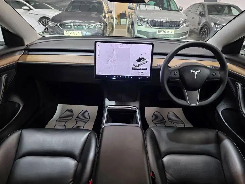 Used Tesla Model 3 Long Range AWD 366 kW (498 HP) 2021 White Sedan