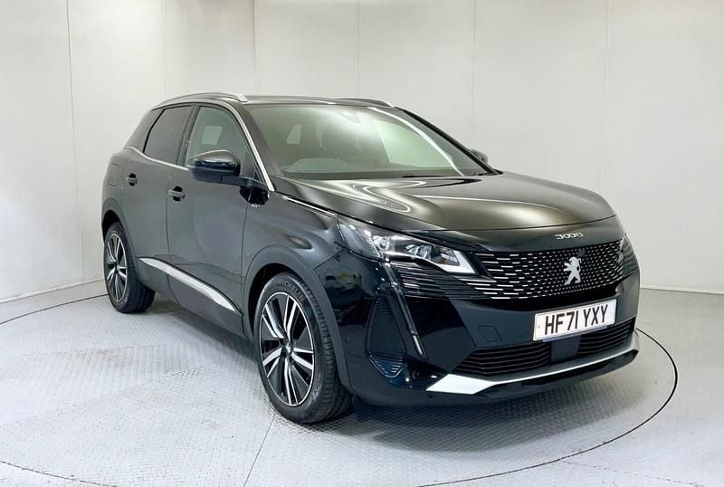 Black Used 2021 Peugeot 3008 Premium Hatchback | £19,995 (A bit pricey) - Image 1/4