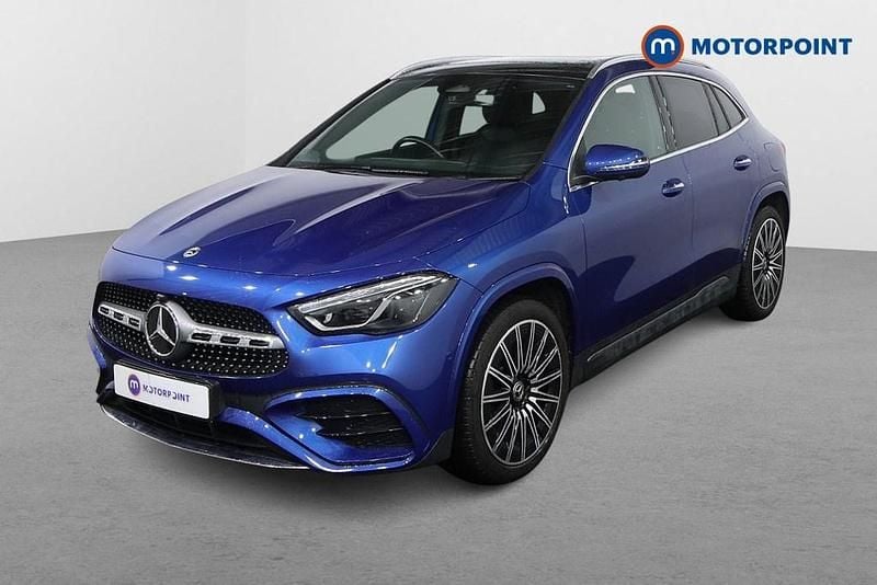 Blue Used 2023 Mercedes GLA200 AMG Line Premium Plus SUV | £33,699 (Fair price) - Image 1/4