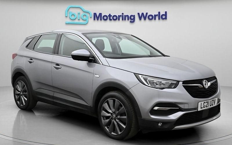 Used Vauxhall Grandland X Elite 131 HP (96 kW) 2021 Grey SUV