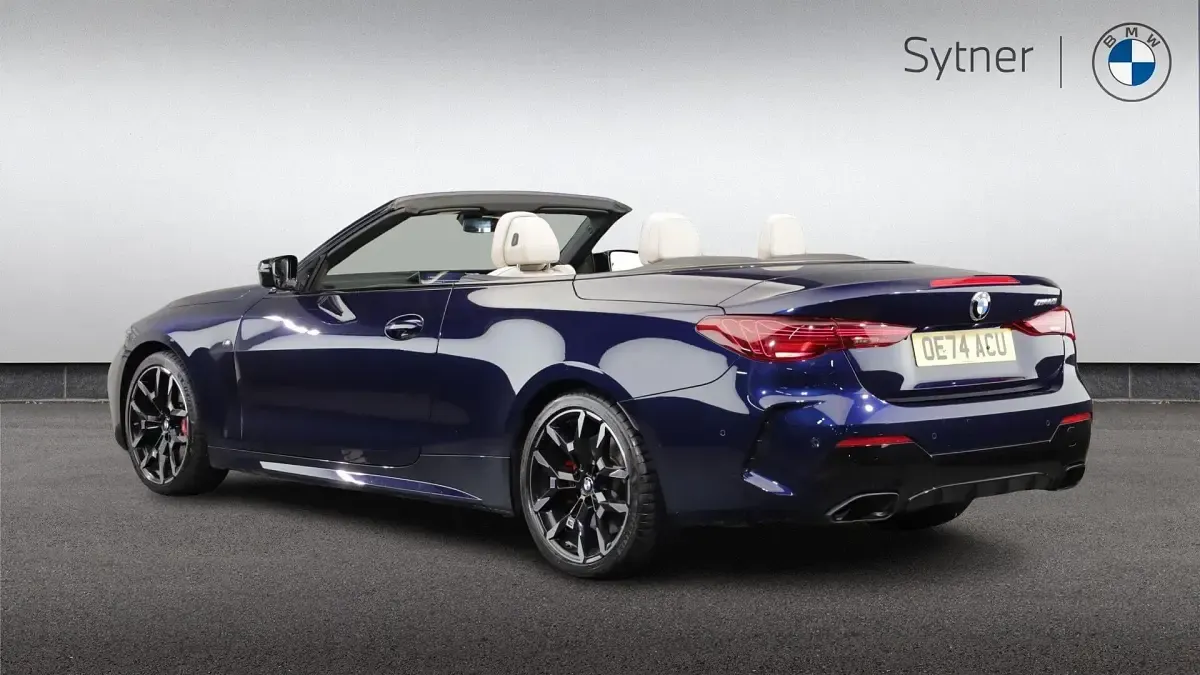 Used BMW M440 M Sport 369 HP (271 kW) 2024 Blue Sedan