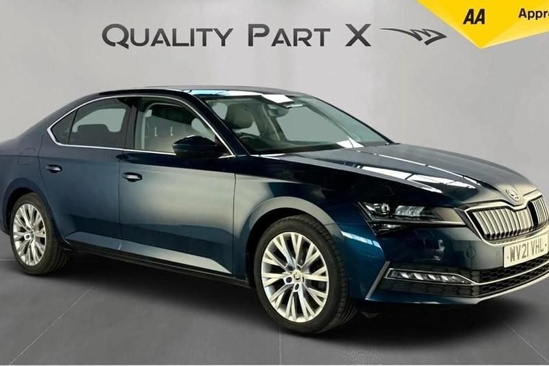 Blue Used 2021 Skoda Superb SE L Hatchback | £11,990 (Fair price) - Image 1/1