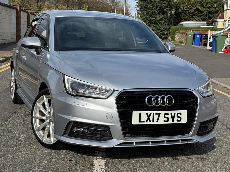 Silver Used 2017 Audi A1 Sportback S-Line Hatchback | £12,900 (Fair price) - Image 1/4