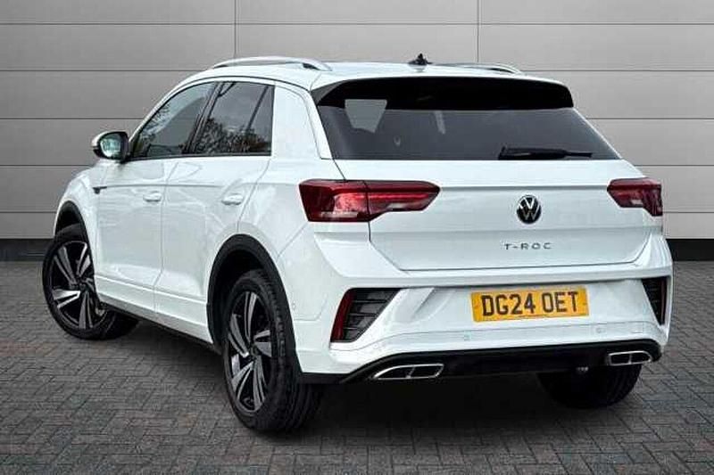 Used VW T-Roc R-line 150 HP (110 kW) 2024 White SUV