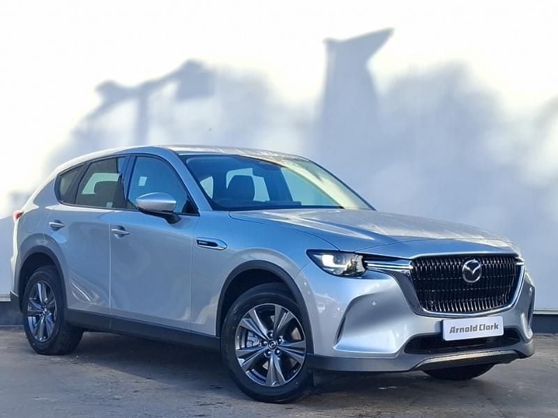 Silver New 2025 Mazda CX-60 Exclusive-Line SUV | £31,998 (Super price) - Image 1/4