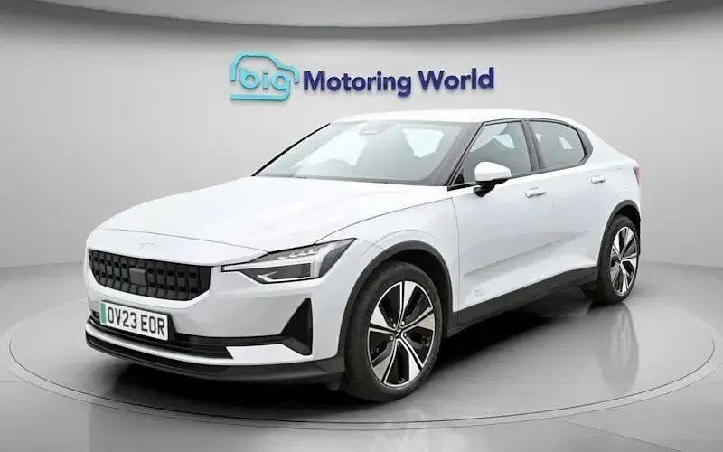 Begagnad Polestar 2 Standard Range Single Motor 169 kW (231 HK) 2022 Silver Halvkombi