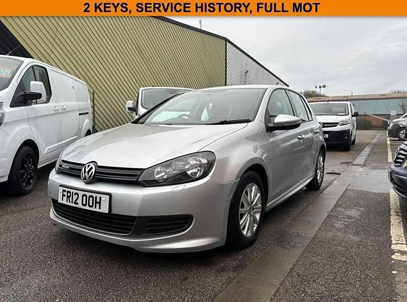 Used VW Golf VII S 105 HP (77 kW) 2012 Silver Hatchback