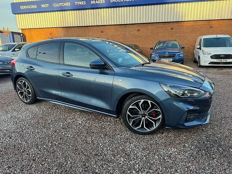 Used Ford Focus ST-Line X 2019 Blue Hatchback
