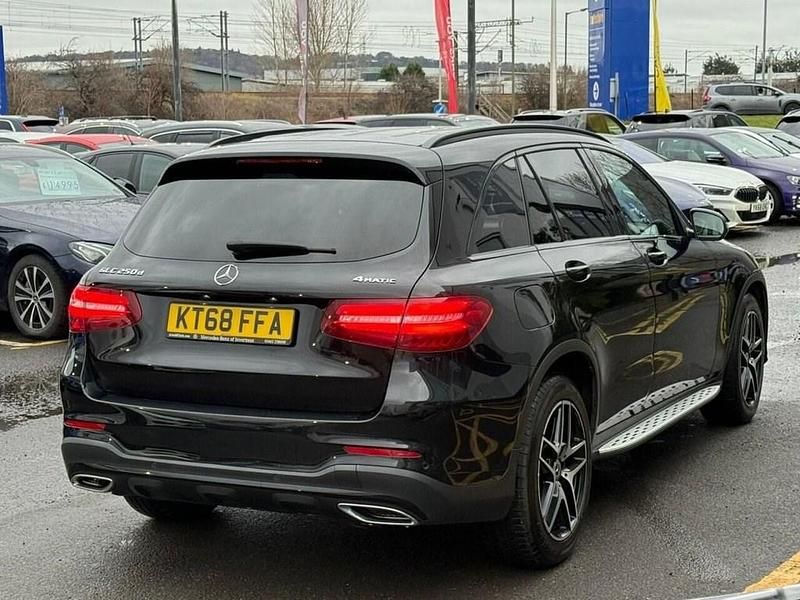 Used Mercedes GLC250 AMG line 204 HP (150 kW) 2019 Black SUV